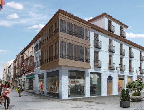 Edificio de viviendas en C/ Bocaplaza con C/ Mayor Principal y Plaza Mayor de Palencia
