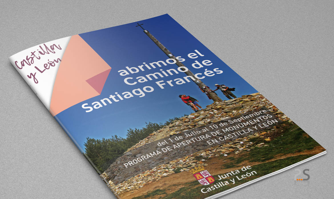 Folleto del Camino de Santiago